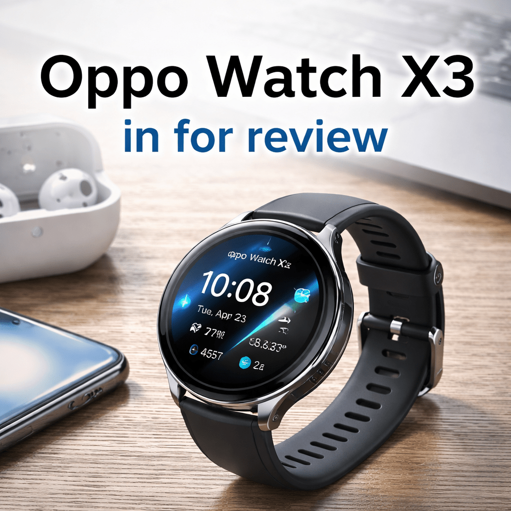 Oppo Watch X3 aparece em análise e revela estratégia da marca