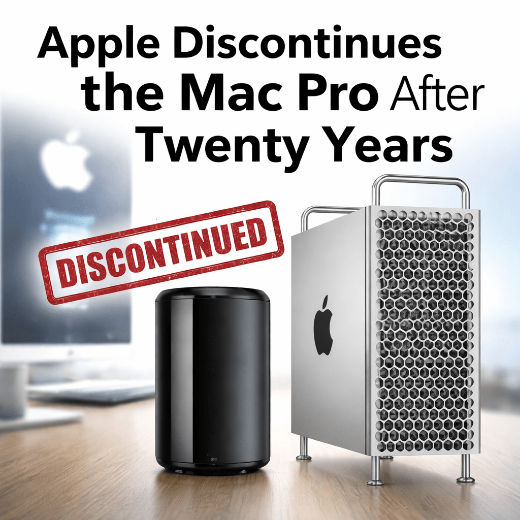 Apple encerra o Mac Pro após 20 anos