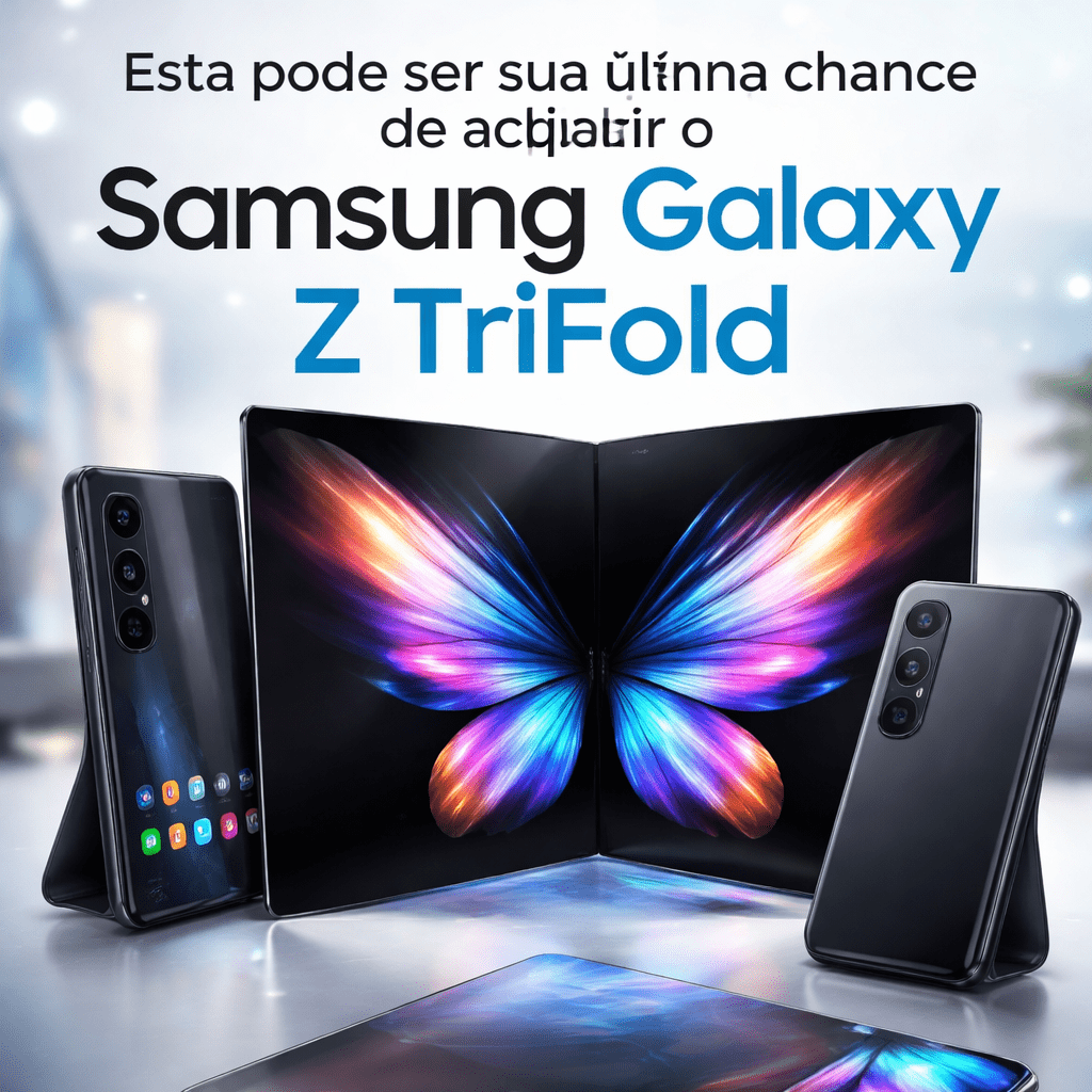 Galaxy Z TriFold volta ao estoque pela última vez