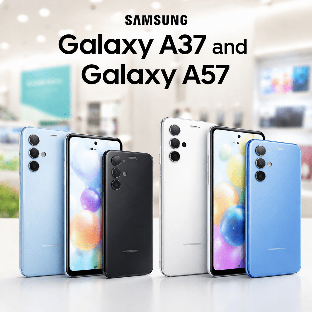 Galaxy A37 e A57 chegam aos EUA