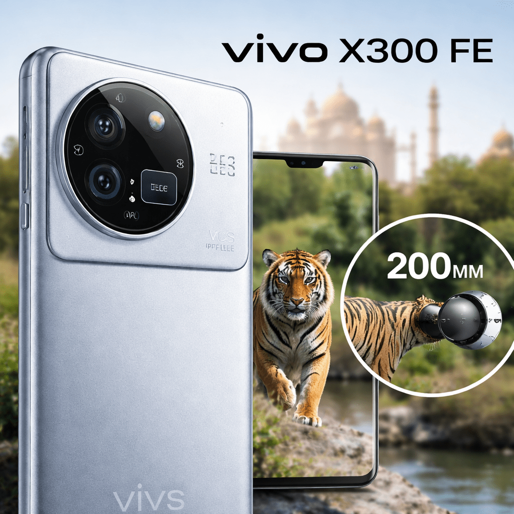 vivo X300 FE pode ganhar lente de 200 mm