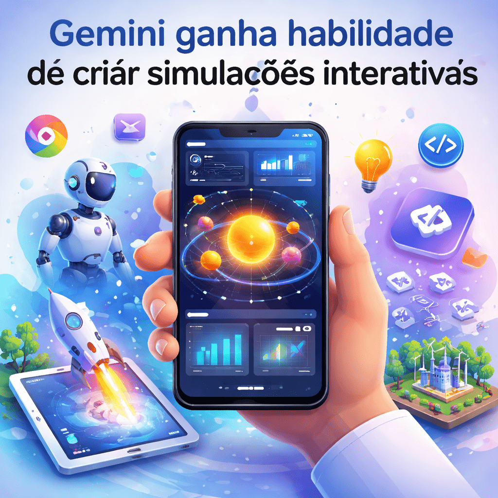 Gemini agora cria simulações interativas