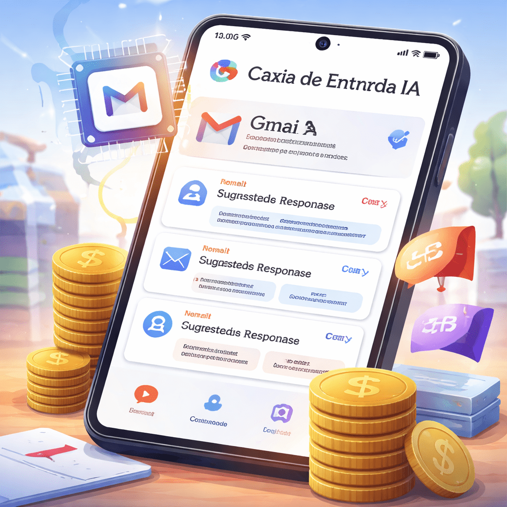 Caixa de entrada com IA do Gmail chega, mas pesa no bolso