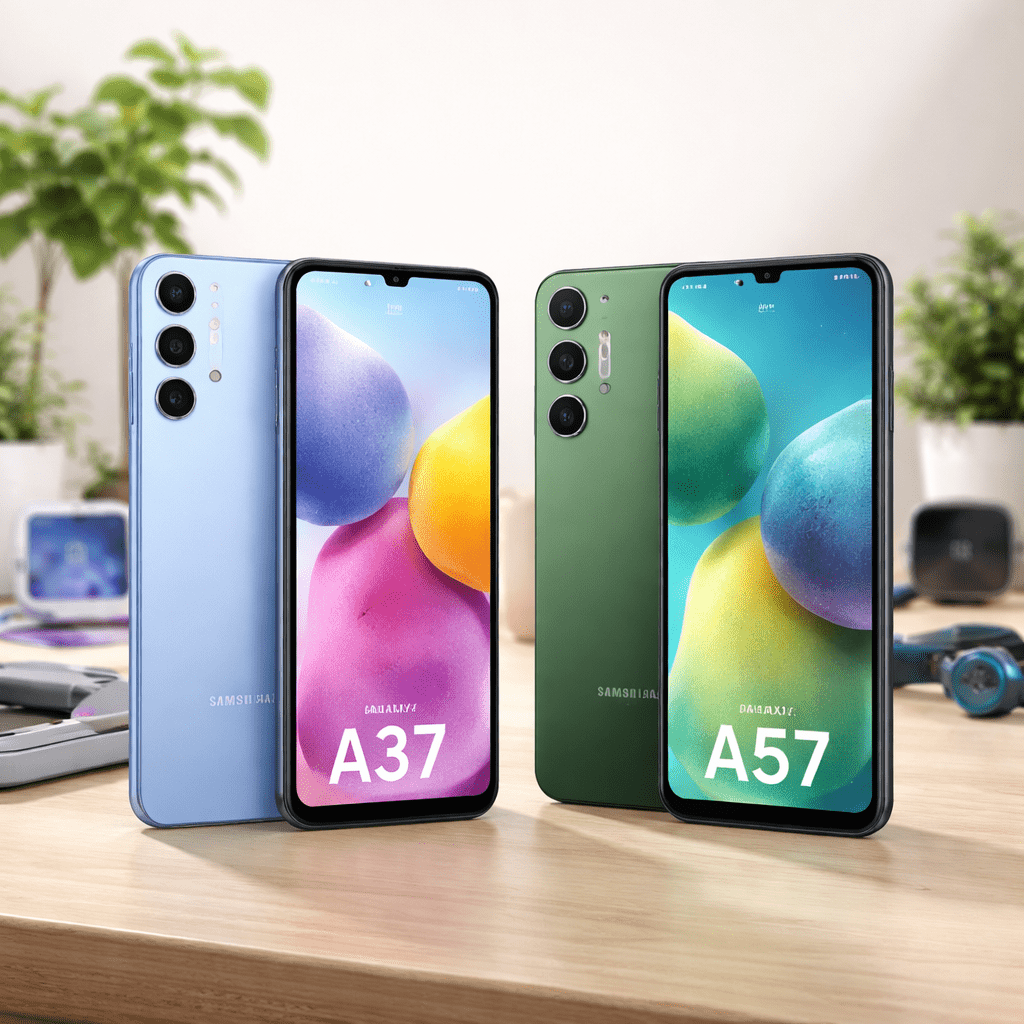 Galaxy A37 e A57 chegam ao Reino Unido