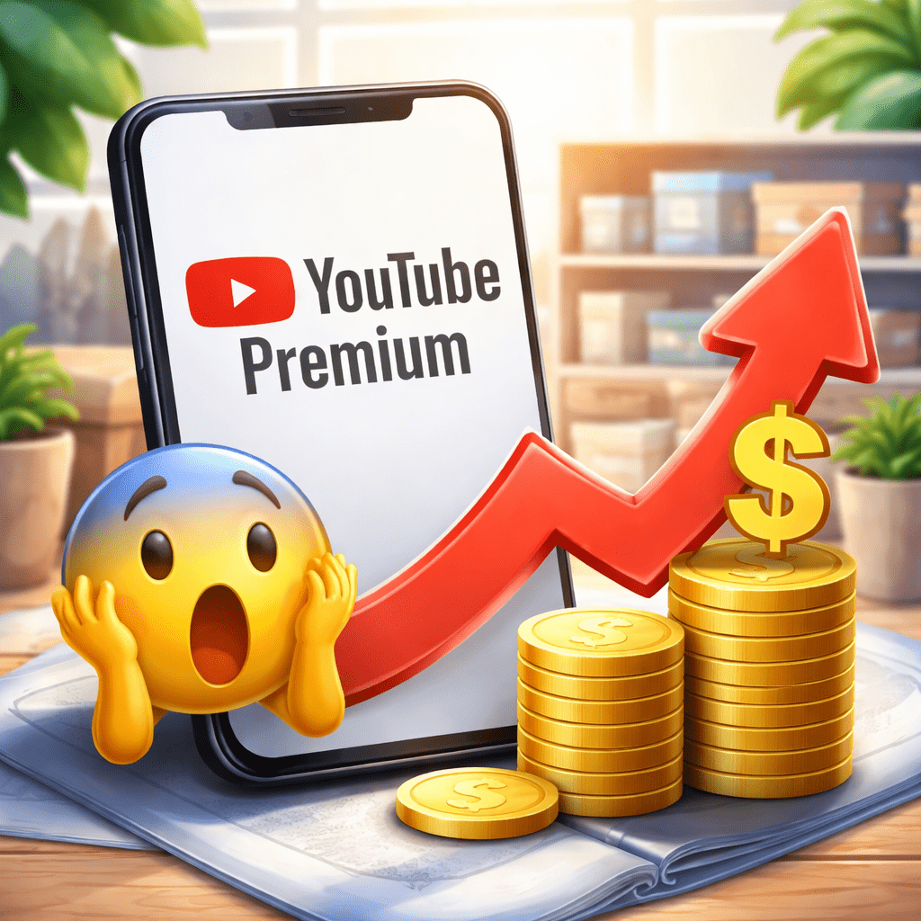 YouTube Premium sobe de novo e aperta a conta