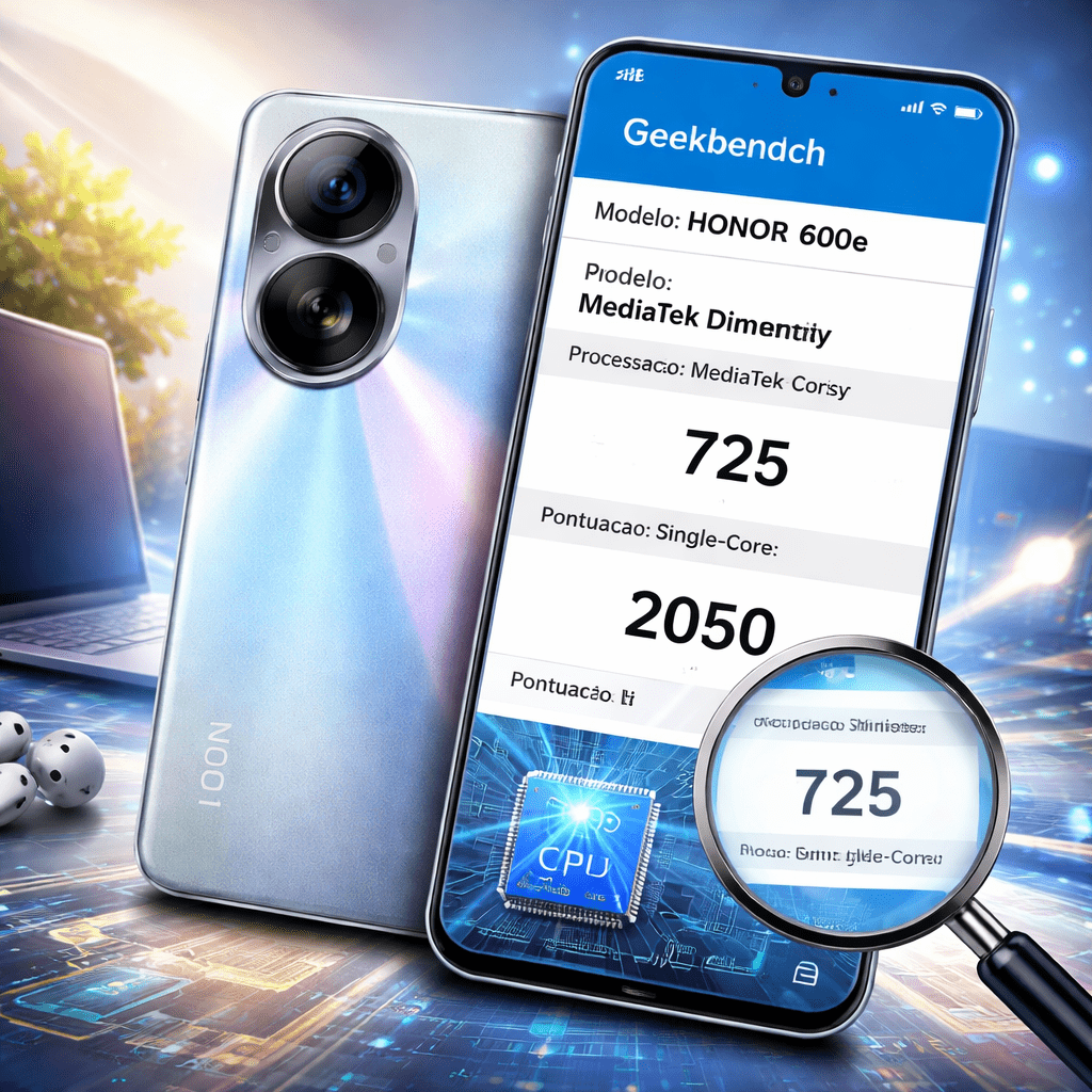 Honor 600e surge em teste com Android 16