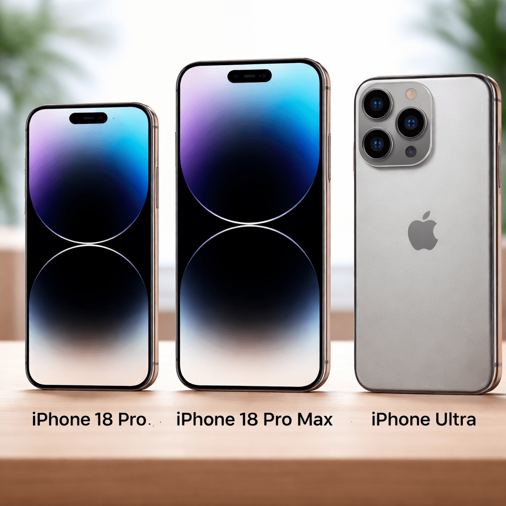 Vazamento do iPhone 18 muda a linha Pro