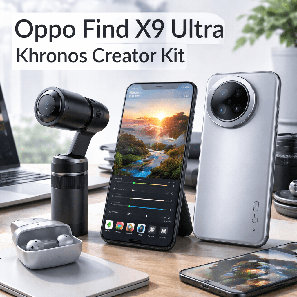 Kit da Oppo leva o Find X9 Ultra além da câmera