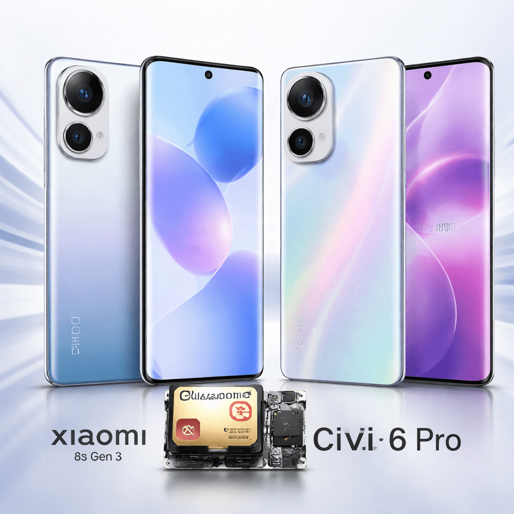 Vazamento do Xiaomi Civi 6 já mira o Pro