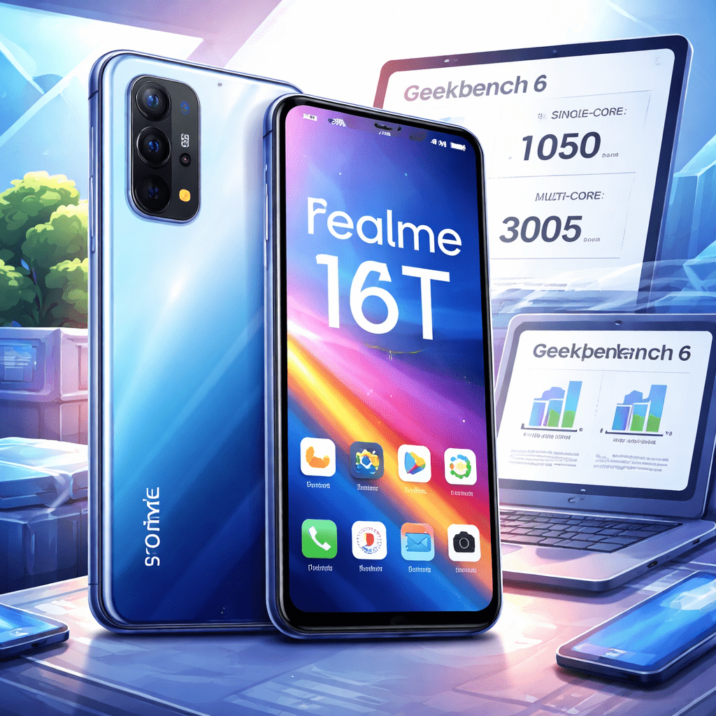 Realme 16T surge em teste com Android 16
