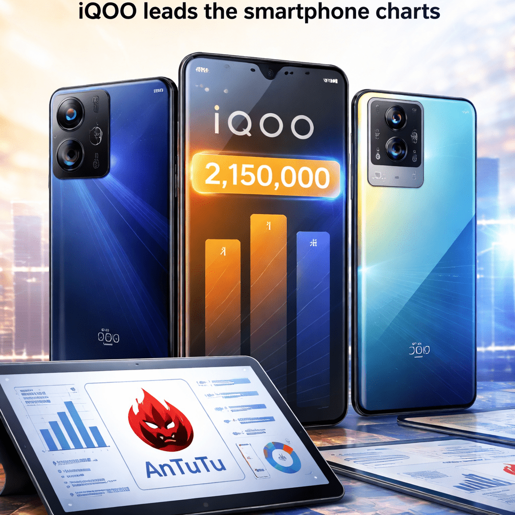 iQOO domina ranking AnTuTu de abril