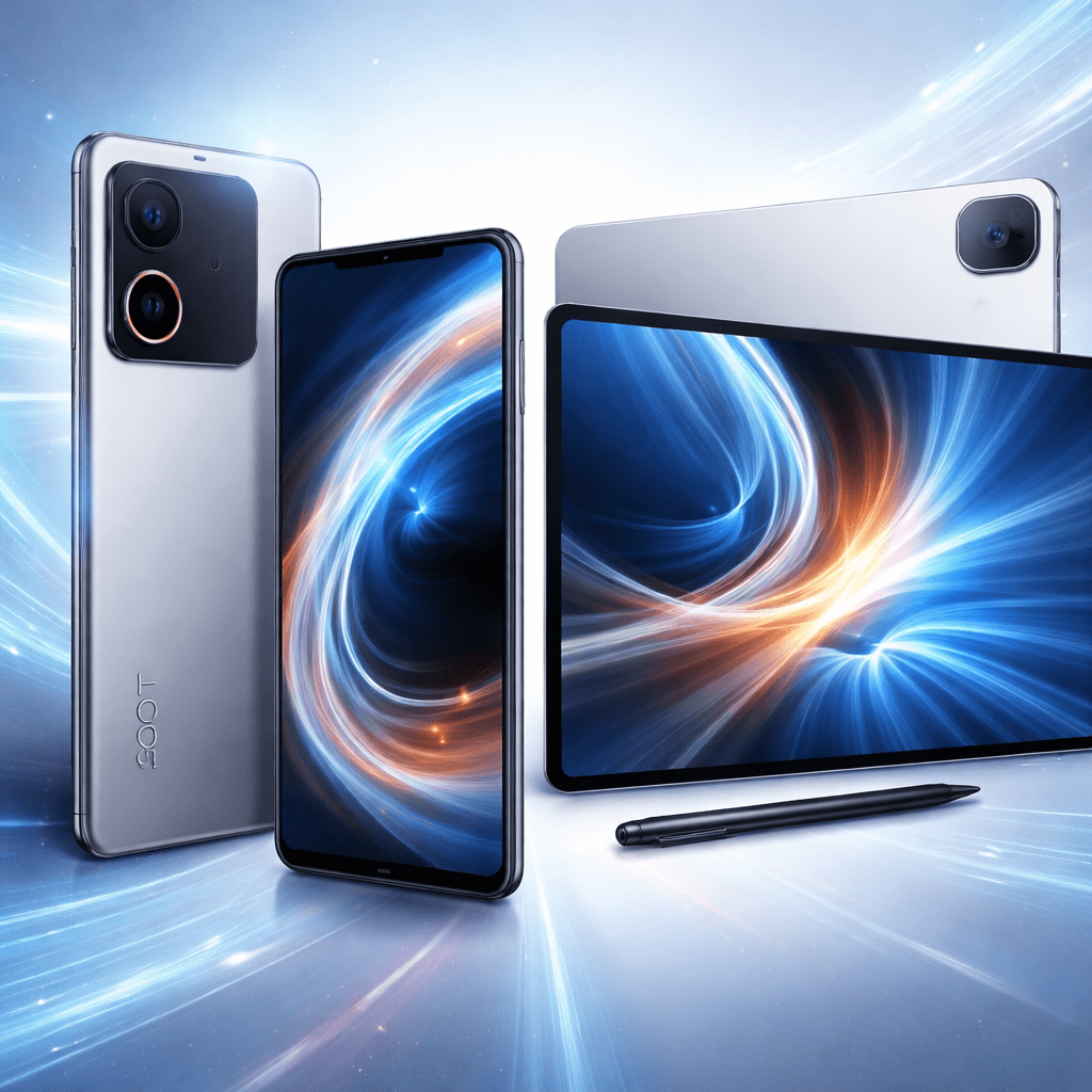iQOO 15T aparece de vez e Pad6 Pro entra na fila