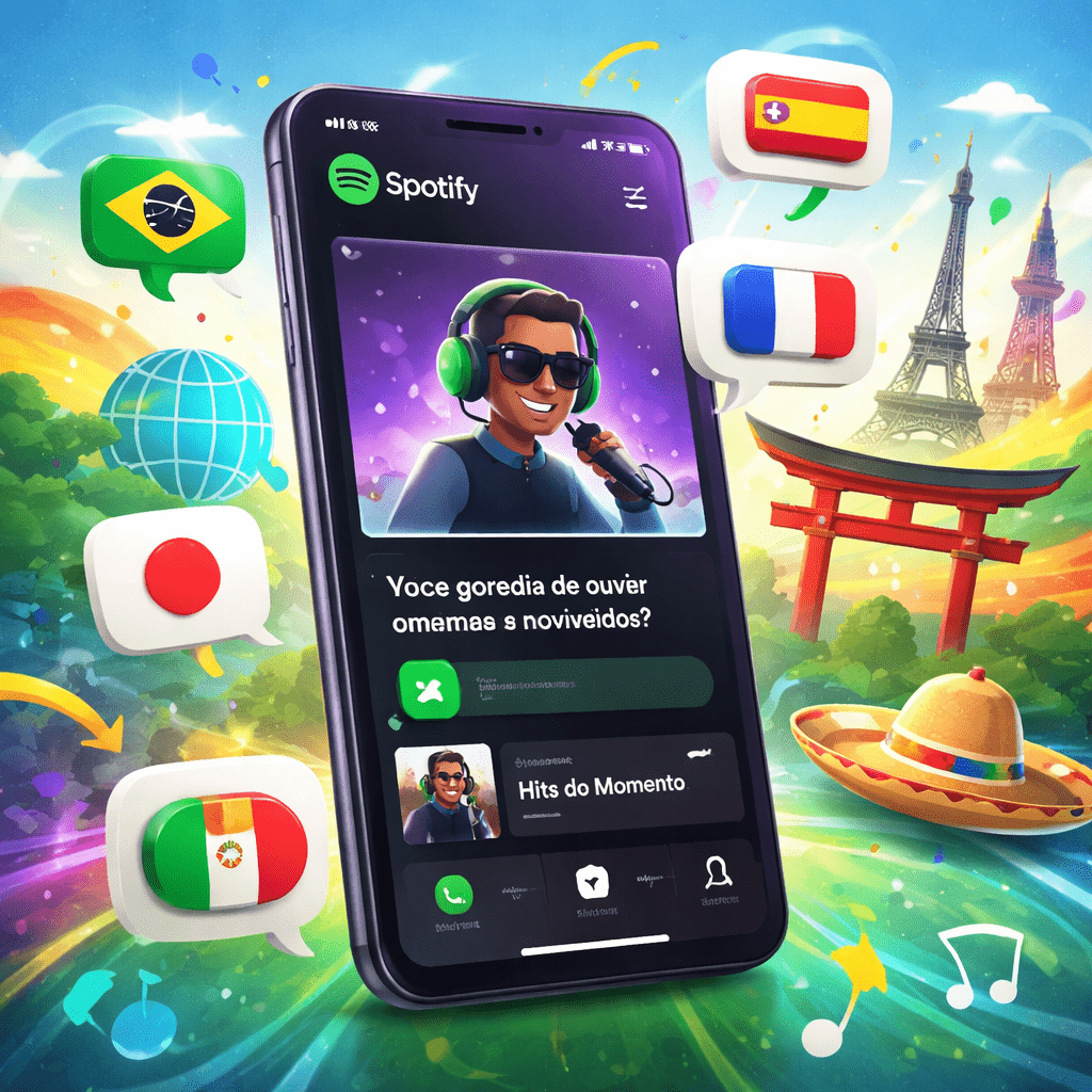 Spotify DJ chega em português do Brasil