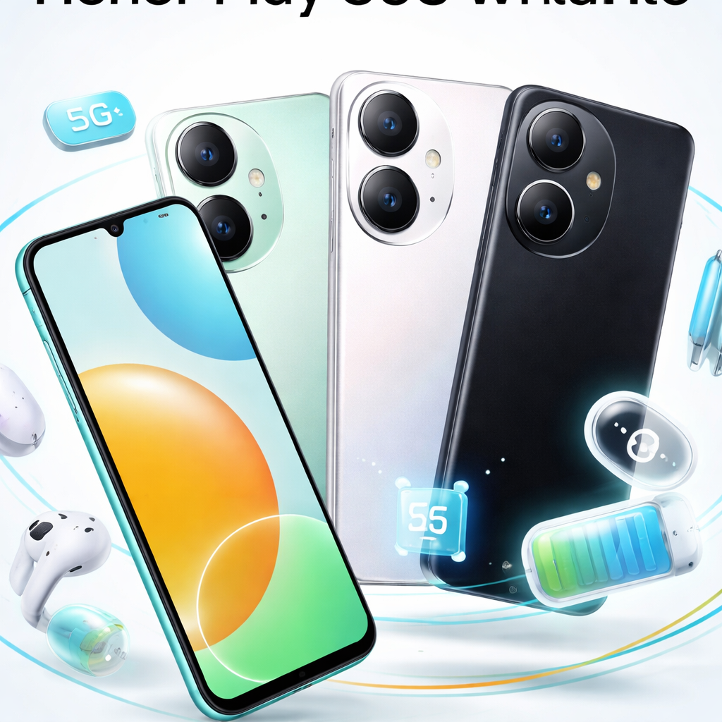 Honor Play 80 chega com 5G e bateria grande