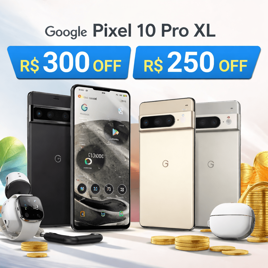 Pixel 10 Pro cai de preço e muda a conta