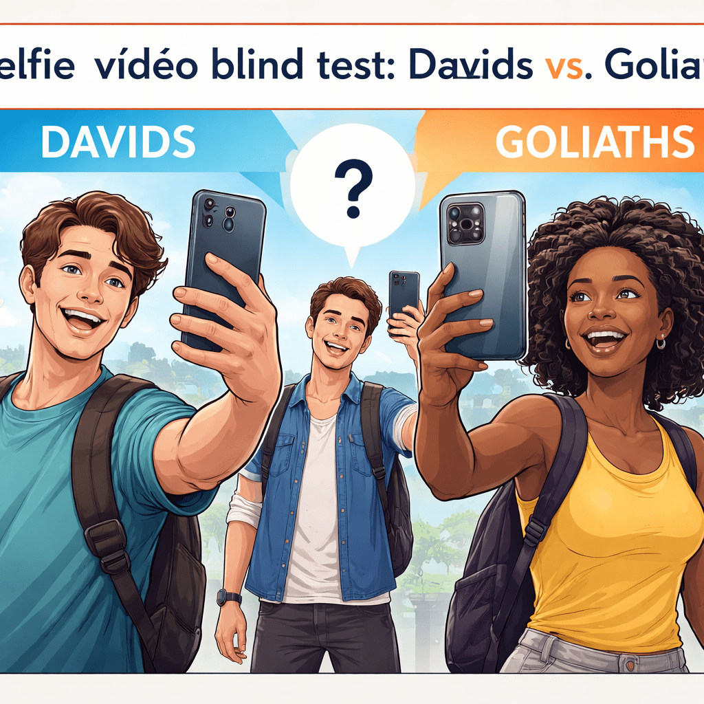 Teste cego expõe falha em selfies top