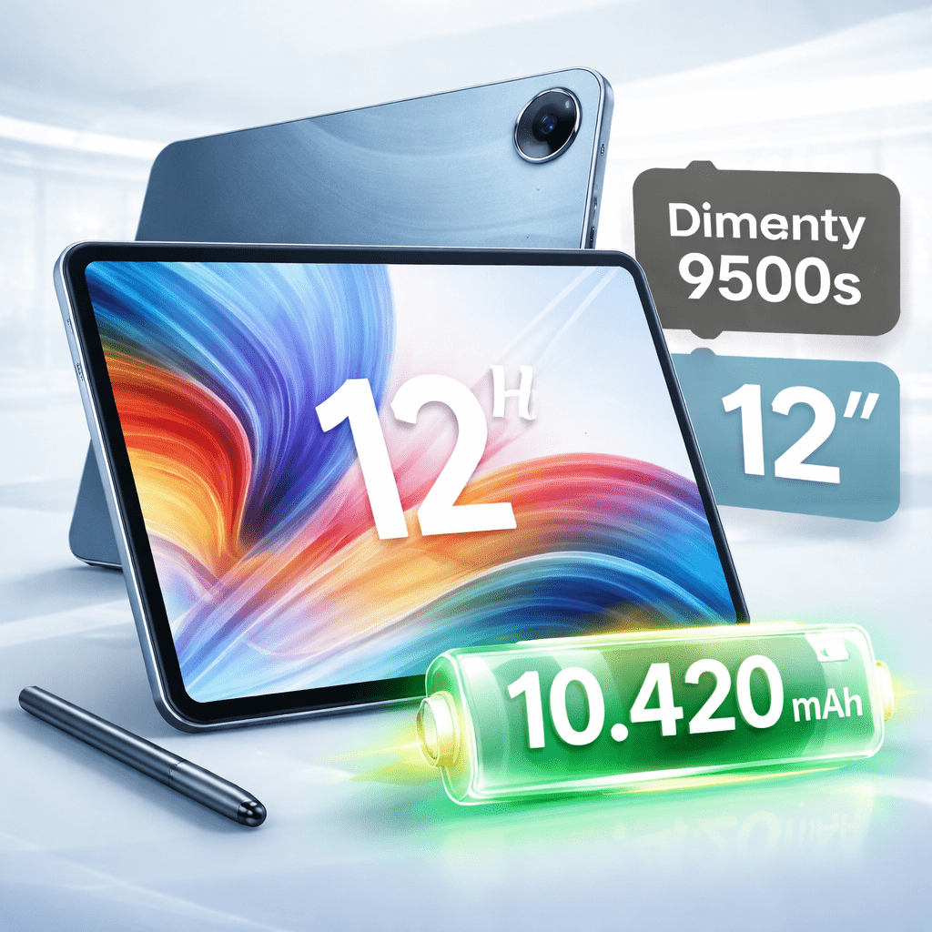 Oppo Pad 6 estreia com tela 144 Hz e bateria grande