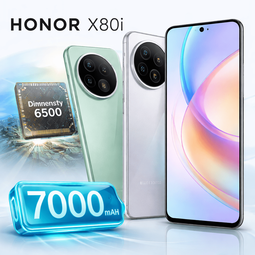 Honor X80i estreia com bateria de 7.000 mAh