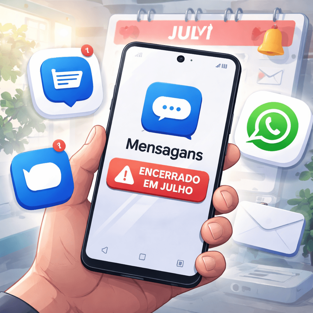 Samsung vai encerrar o app Mensagens