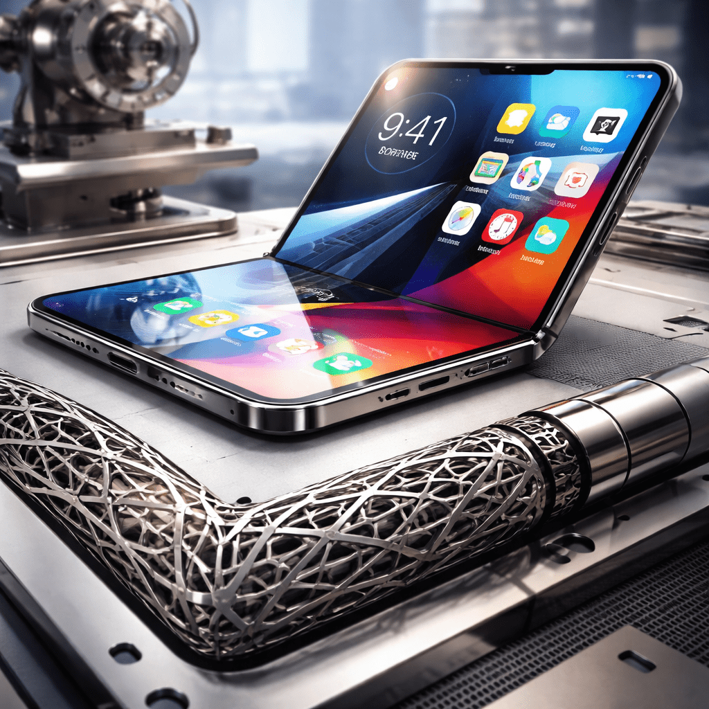 iPhone Fold pode apostar em dobradiça 3D