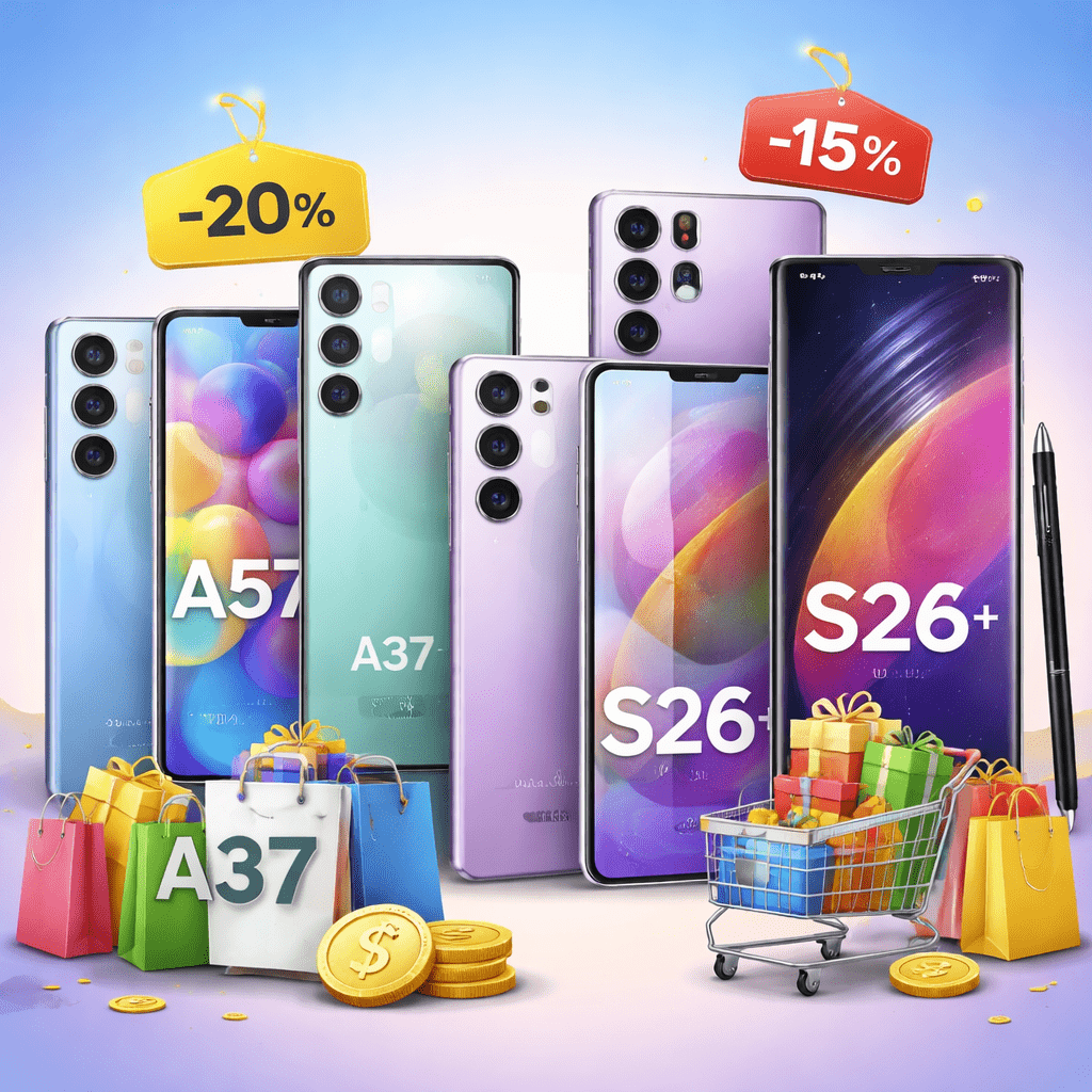 Galaxy S26 cai de preço e pressiona rivais