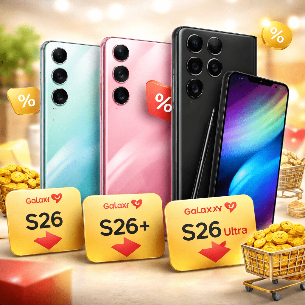 Galaxy S26 entra em oferta e pressiona rivais