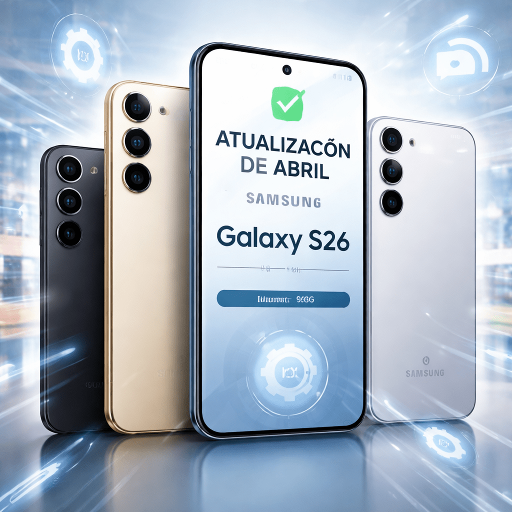 Galaxy S26 recebe update de abril em mais países