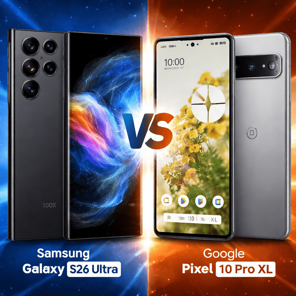 Galaxy S26 Ultra ou Pixel 10 Pro XL?