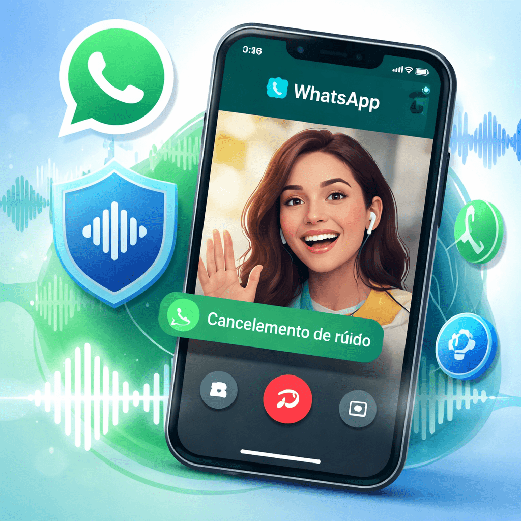 WhatsApp testa filtro de ruído nas chamadas