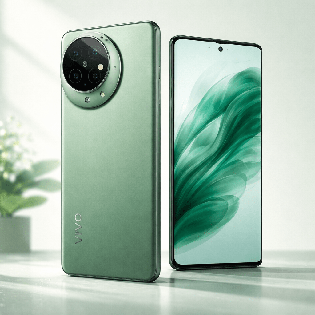 vivo X300 FE verde vaza e muda o apelo do modelo