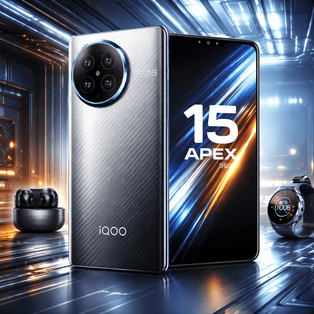 iQOO 15 Apex chega com visual novo e mesmo hardware
