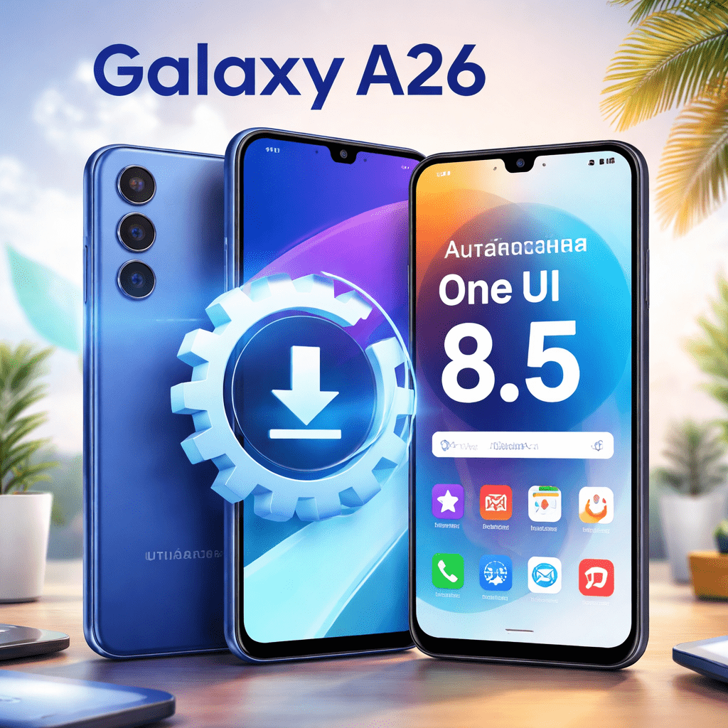Galaxy A26 recebe One UI 8.5