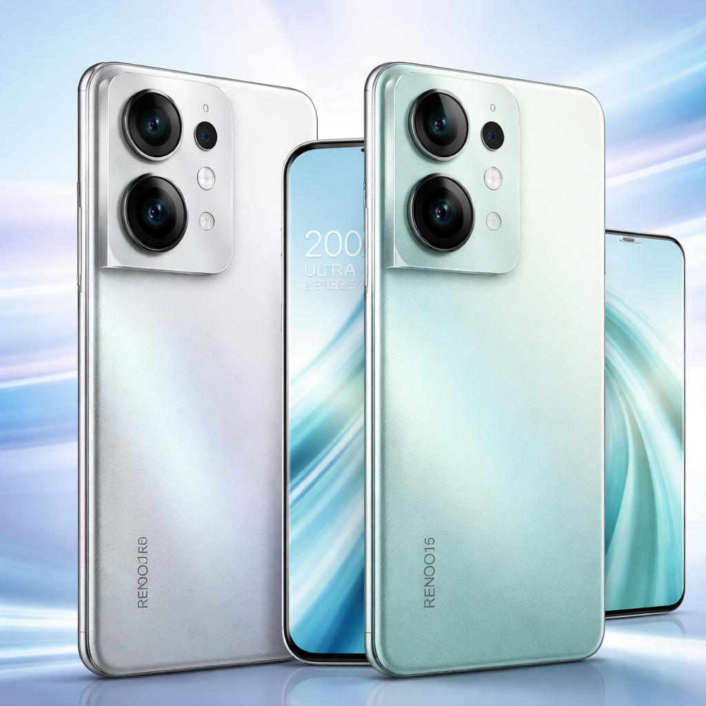 Oppo Reno16 estreia com câmera de 200 MP