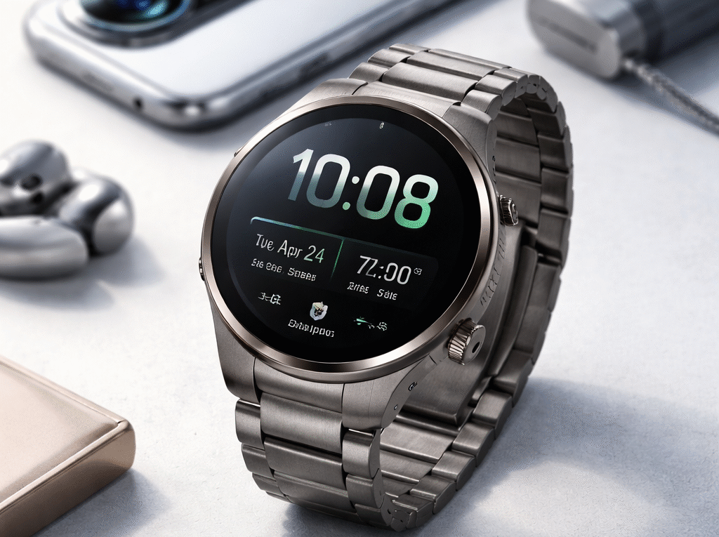 vivo Watch 6 estreia com titânio e bateria grande
